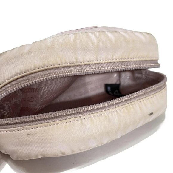 Auth PRADA - 1NE175 Pink Nylon Pouch - Picture 4 of 6